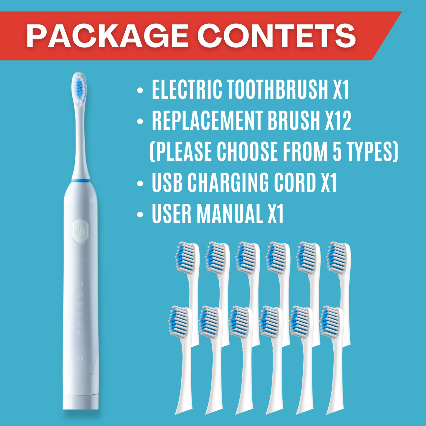 GALLEIDO DENTAL CLUB ELECTRIC TOOTHBRUSH SUBSCRIPTION